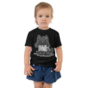 Fenrir Ate My Homework Toddler Short Sleeve Tee
