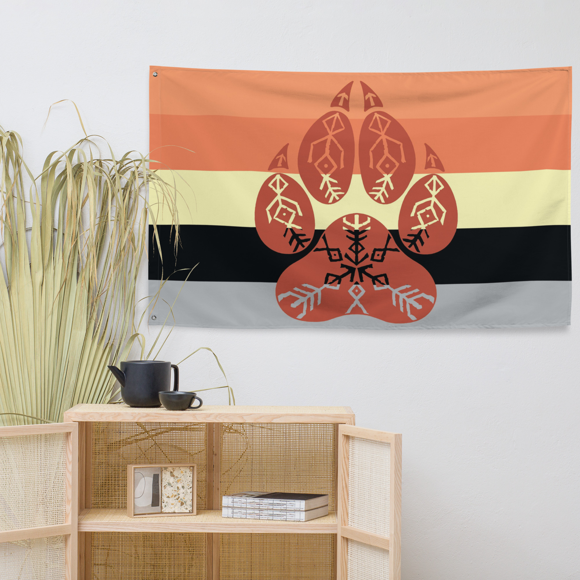 Solarian Wolf Pack Pride Flag (Horizontal)