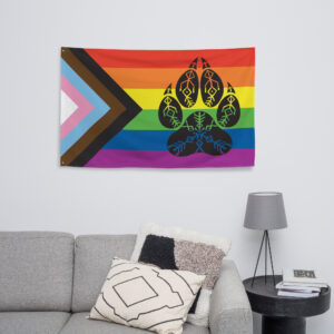 Wolf Pack Progress Pride Flag (Horizontal)