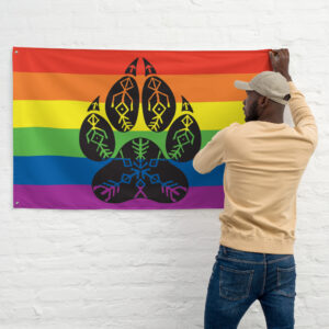 Wolf Pack Pride Flag (Horizontal)