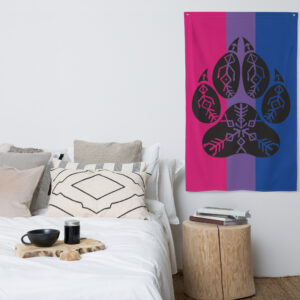 Bisexual Wolf Pack Pride Flag