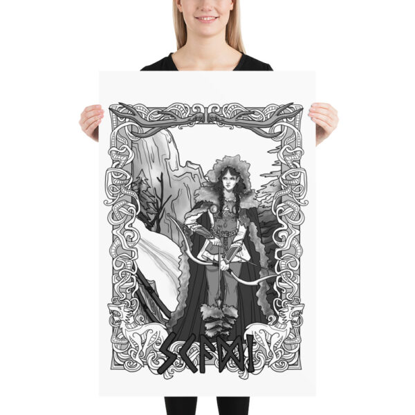 Skaði, Goddess of the Hunt Poster - Image 6
