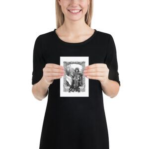 Skaði, Goddess of the Hunt Poster