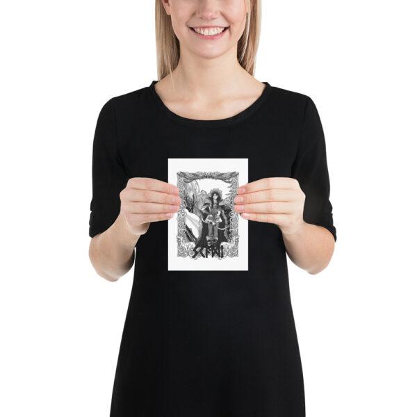 Skaði, Goddess of the Hunt Poster