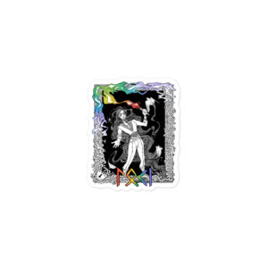 Loki (Rainbow) Bubble-free stickers