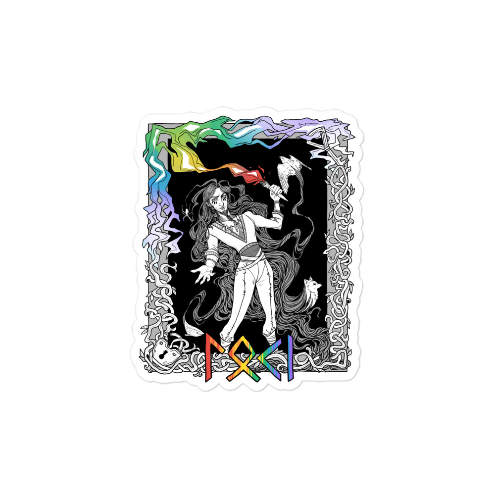 Loki (Rainbow) Bubble-free stickers - Image 2