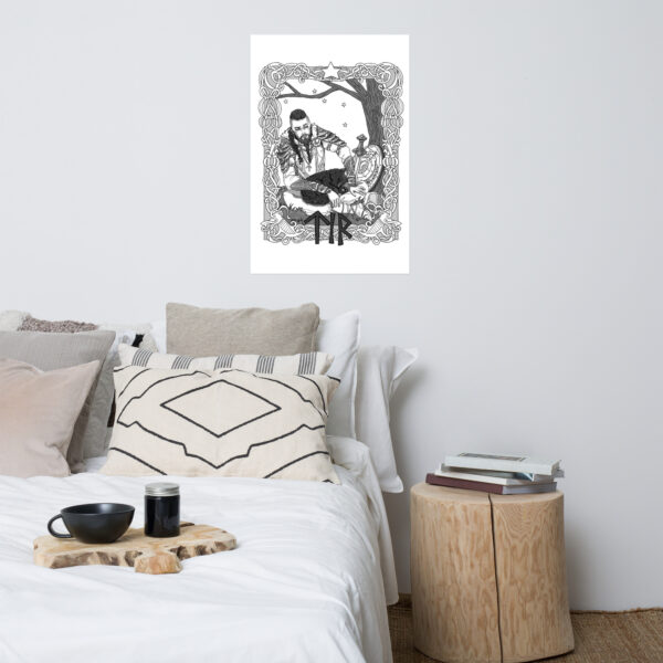 Tyr, God of Justice, Guidance, and Right Action Poster - Image 5