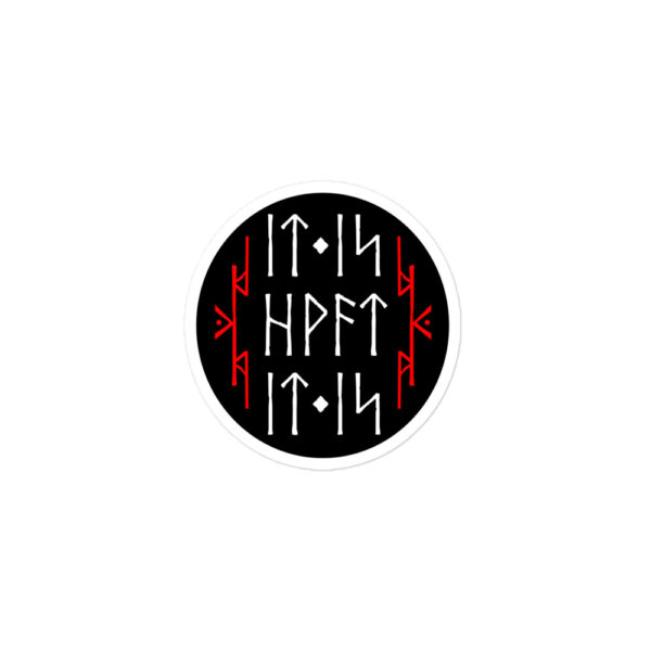 It is what it is rune Bubble-free stickers - Image 2