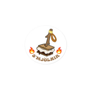 S'mjolnir Bubble-free stickers