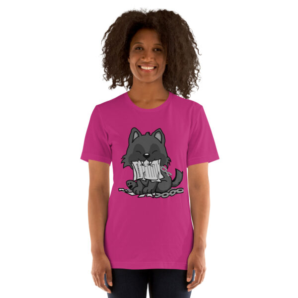 Fenrir Ate My Homework Unisex t-shirt - Image 2