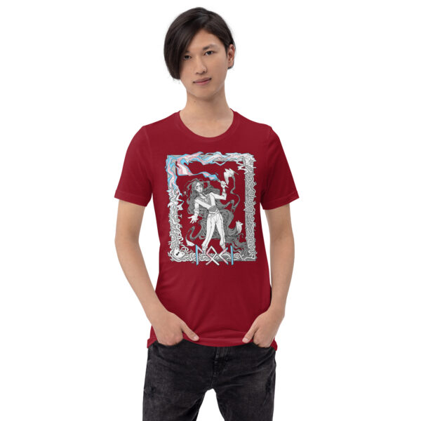 Loki Trans Colors Unisex t-shirt - Image 3