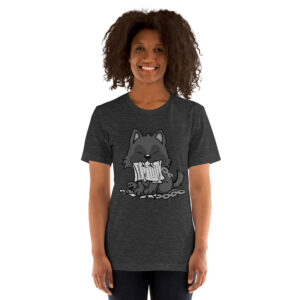 Fenrir Ate My Homework Unisex t-shirt