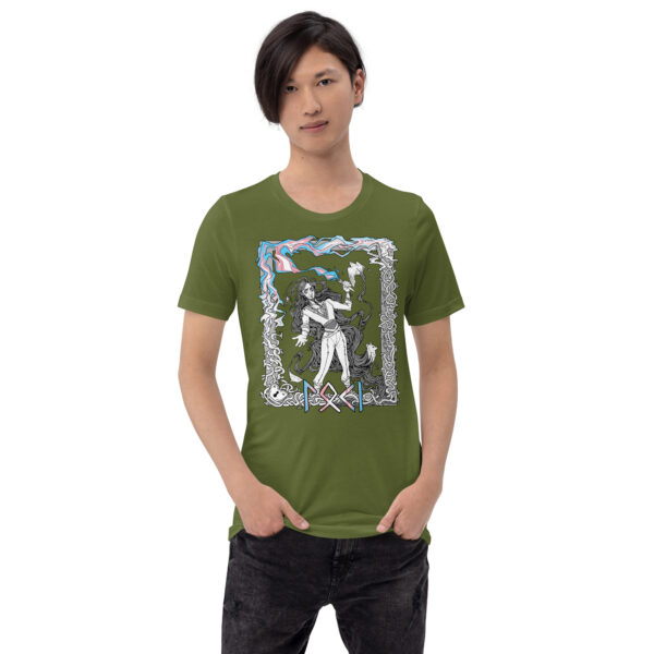 Loki Trans Colors Unisex t-shirt - Image 5