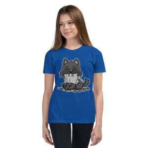 Fenrir Ate My Homework Youth Short Sleeve T-Shirt