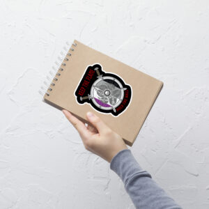 Keep the Flame Hold the Wall Asexual Pride Bubble-free stickers