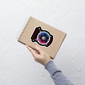 Keep the Flame Hold the Wall Bisexual Pride Bubble-free stickers