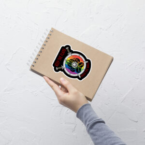 Keep the Flame Hold the Wall Pride Bubble-free stickers