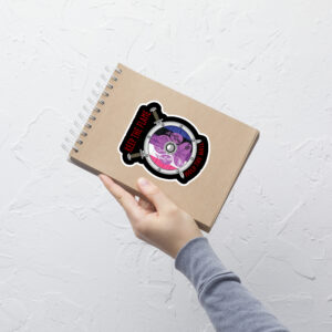 Keep the Flame Hold the Wall Genderfluid Pride Bubble-free stickers