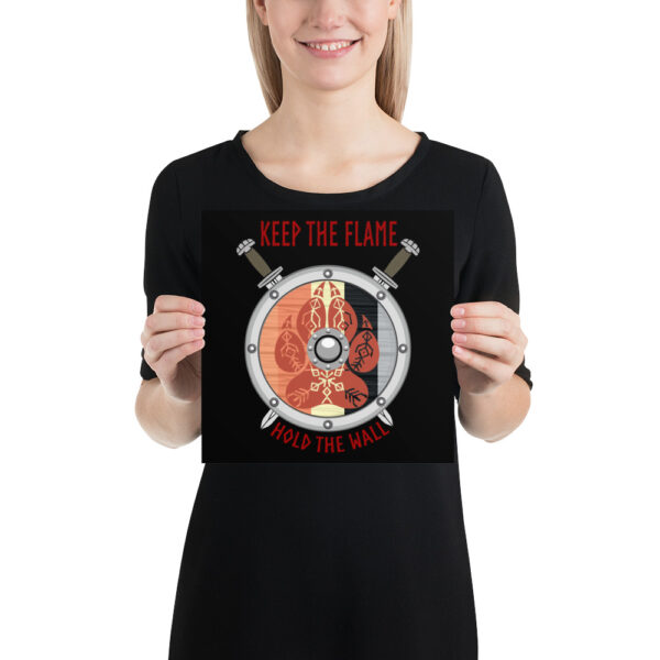 Solarian Keep the Flame Hold the Wall Poster - Image 2