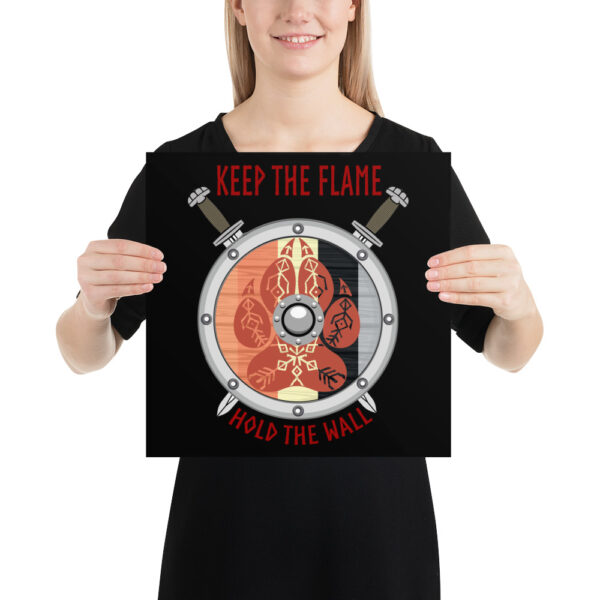 Solarian Keep the Flame Hold the Wall Poster - Image 4