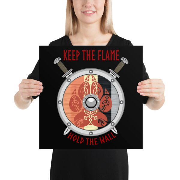 Solarian Keep the Flame Hold the Wall Poster - Image 5