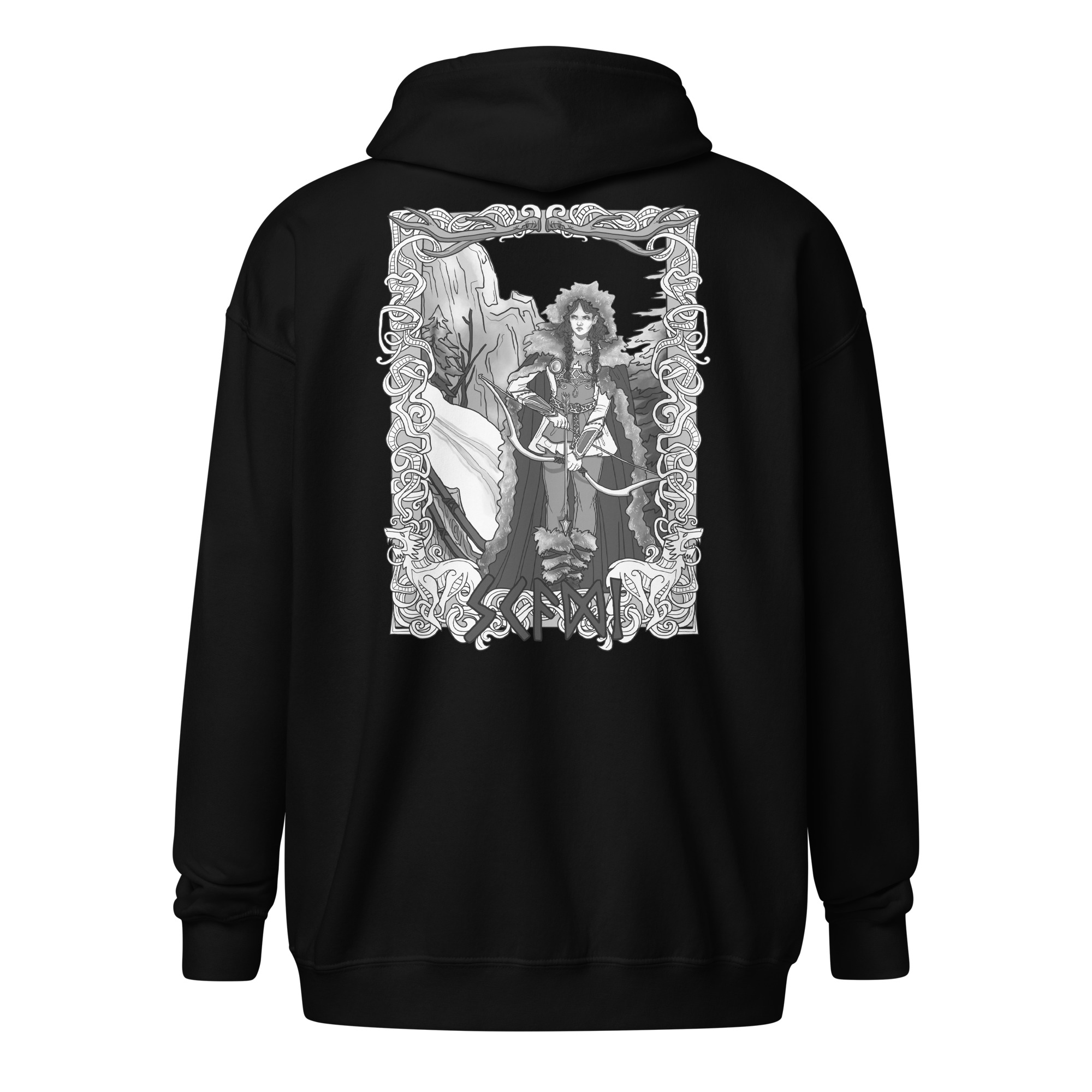 Skaði Unisex heavy blend zip hoodie