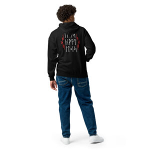 It is what it is Unisex heavy blend zip hoodie