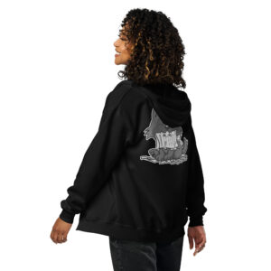 Fenrir Ate My Homework Unisex heavy blend zip hoodie