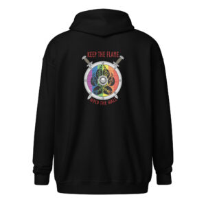Pride Shield Wall Unisex heavy blend zip hoodie