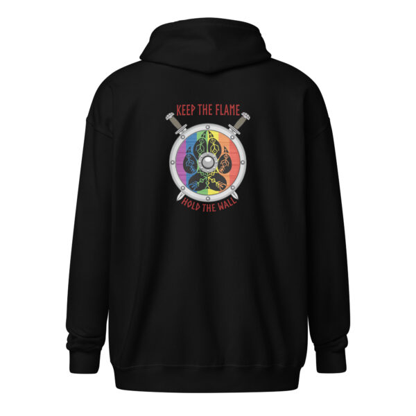 Pride Shield Wall Unisex heavy blend zip hoodie