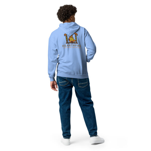 Hearthfire Unisex heavy blend zip hoodie - Image 3