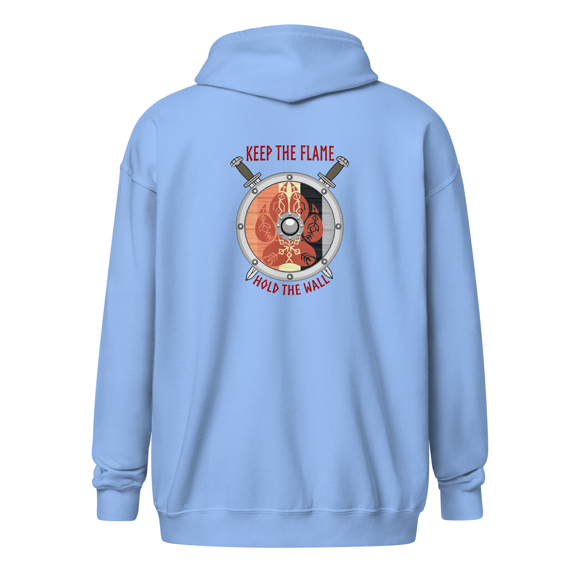 Solarian Shield Wall Unisex heavy blend zip hoodie - Image 3