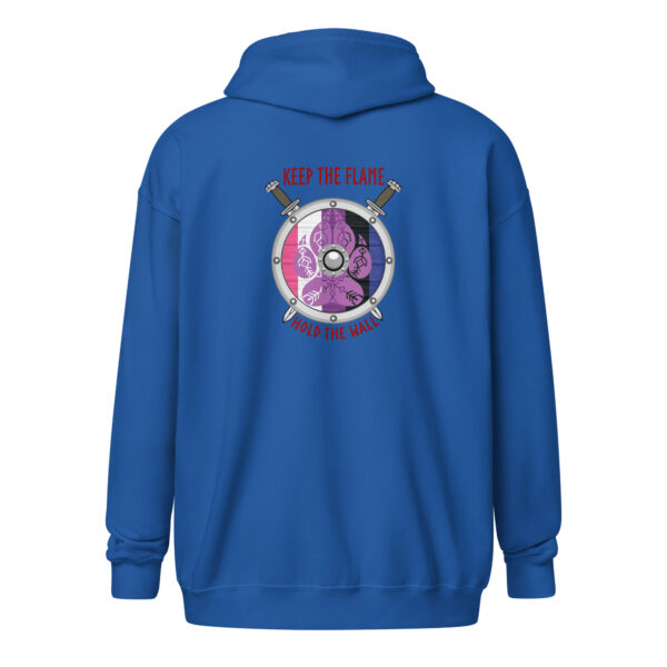 Genderfluid Unisex heavy blend zip hoodie - Image 2