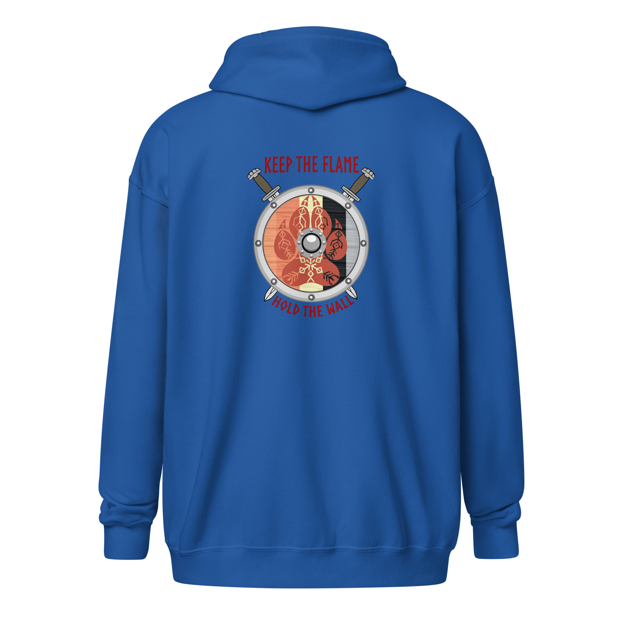 Solarian Shield Wall Unisex heavy blend zip hoodie - Image 2