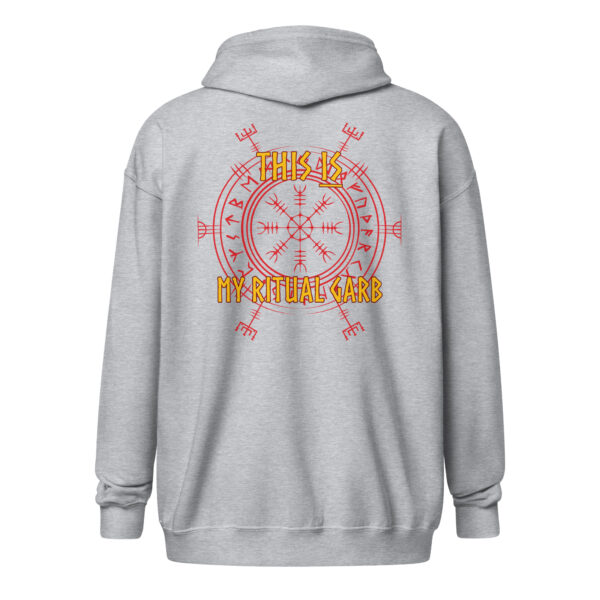 Ritual Garb Unisex heavy blend zip hoodie - Image 4