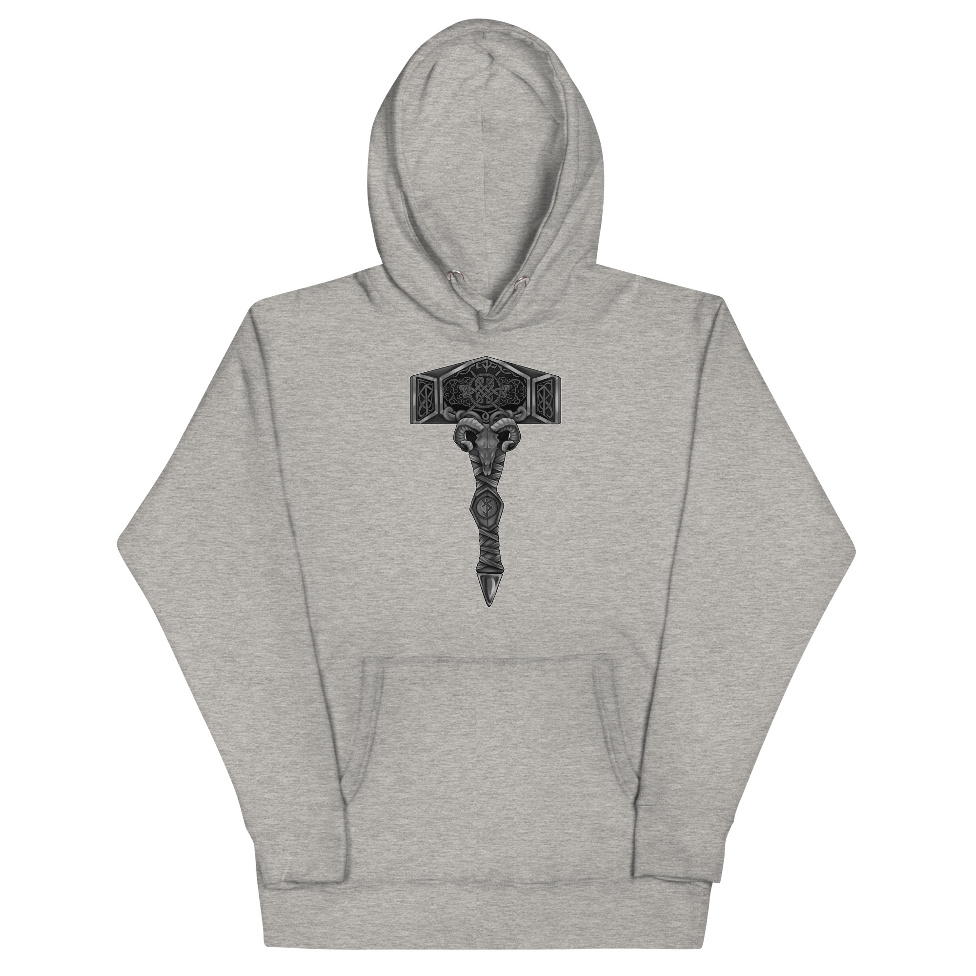 No Kness Discrete Unisex Hoodie - Image 5