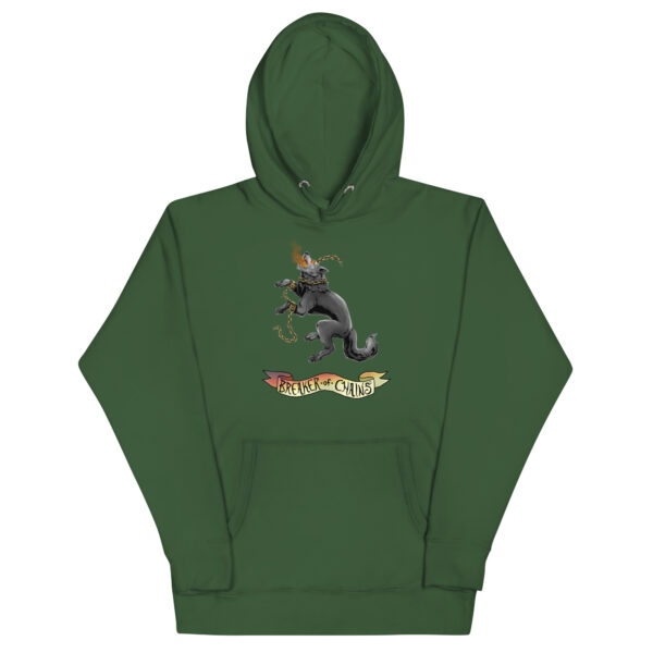 Fenrir Breaker of Chains Unisex Hoodie - Image 4