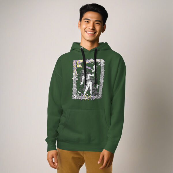 Loki NonBinary Unisex Hoodie - Image 5