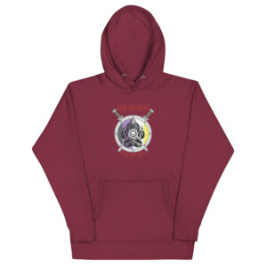 Nonbinary Shield Wall Unisex Hoodie
