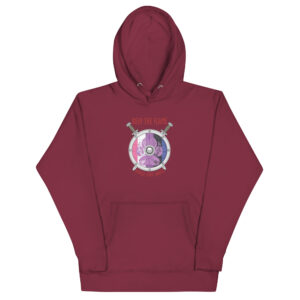 Gender-fluid Shield Wall Unisex Hoodie