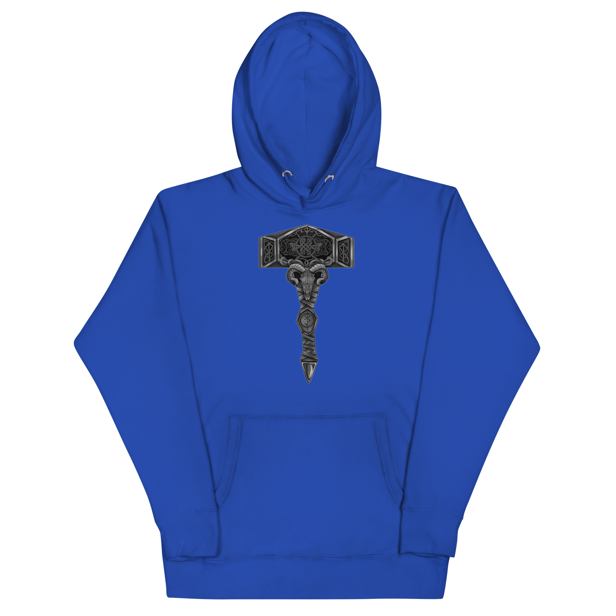 No Kness Discrete Unisex Hoodie - Image 2