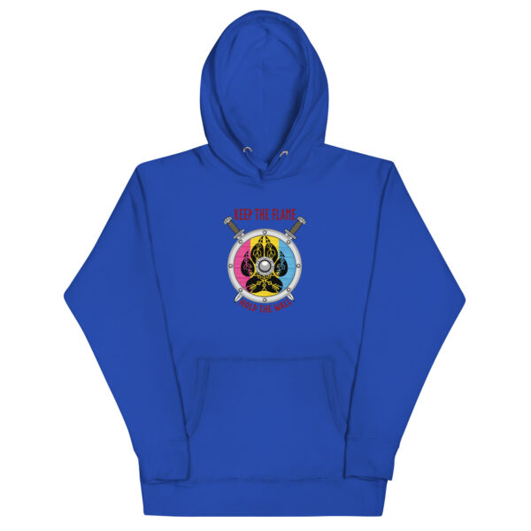 Pansexual Shield Wall Unisex Hoodie - Image 2
