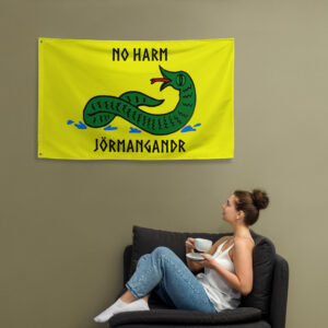 No Harm Jormungandr Flag