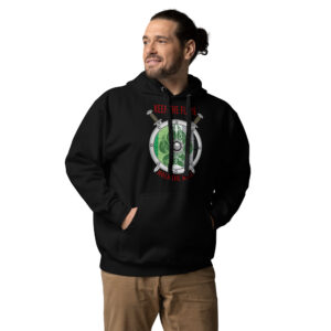 Aromantic Shield Wall Unisex Hoodie