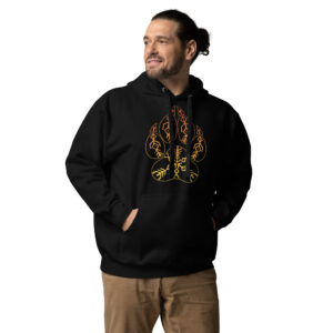 Wolfpack Paw Unisex Hoodie