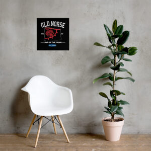 Old Norse Navy Poster