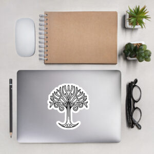 Yggdrasil - Black Lines Bubble-free stickers