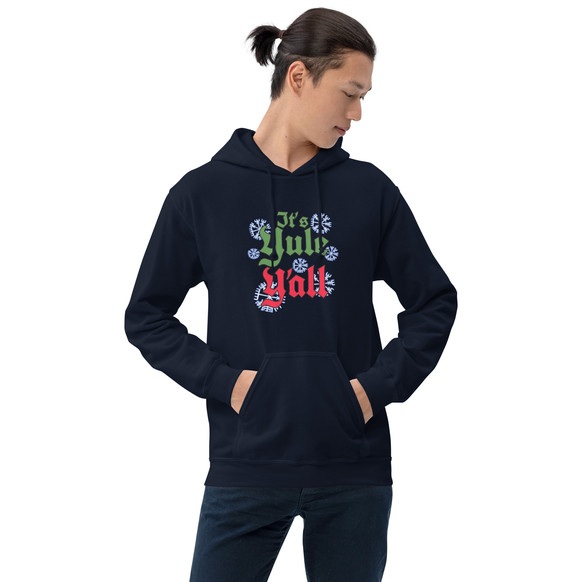 Yule, Y'all Unisex Hoodie - Image 2