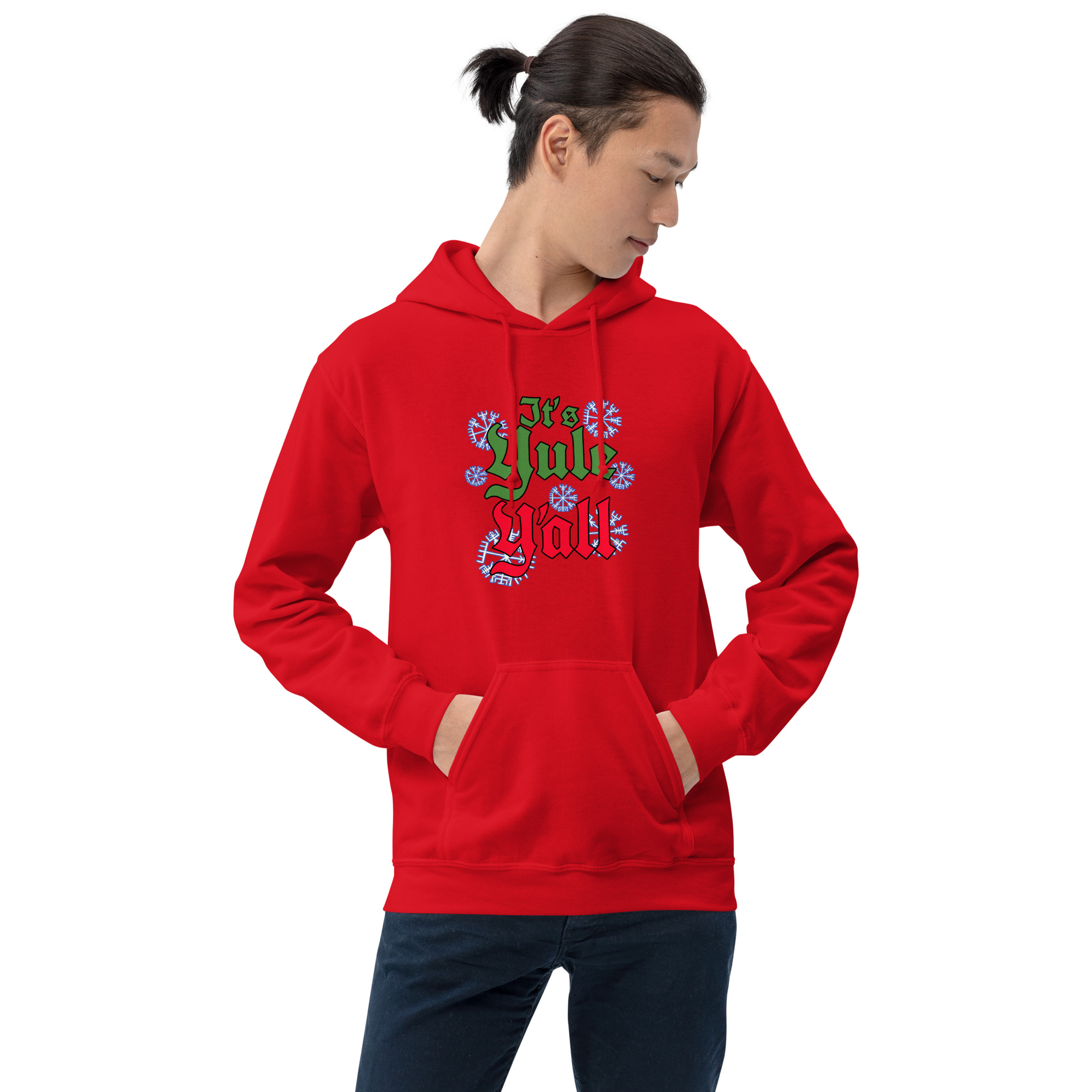 Yule, Y'all Unisex Hoodie - Image 4