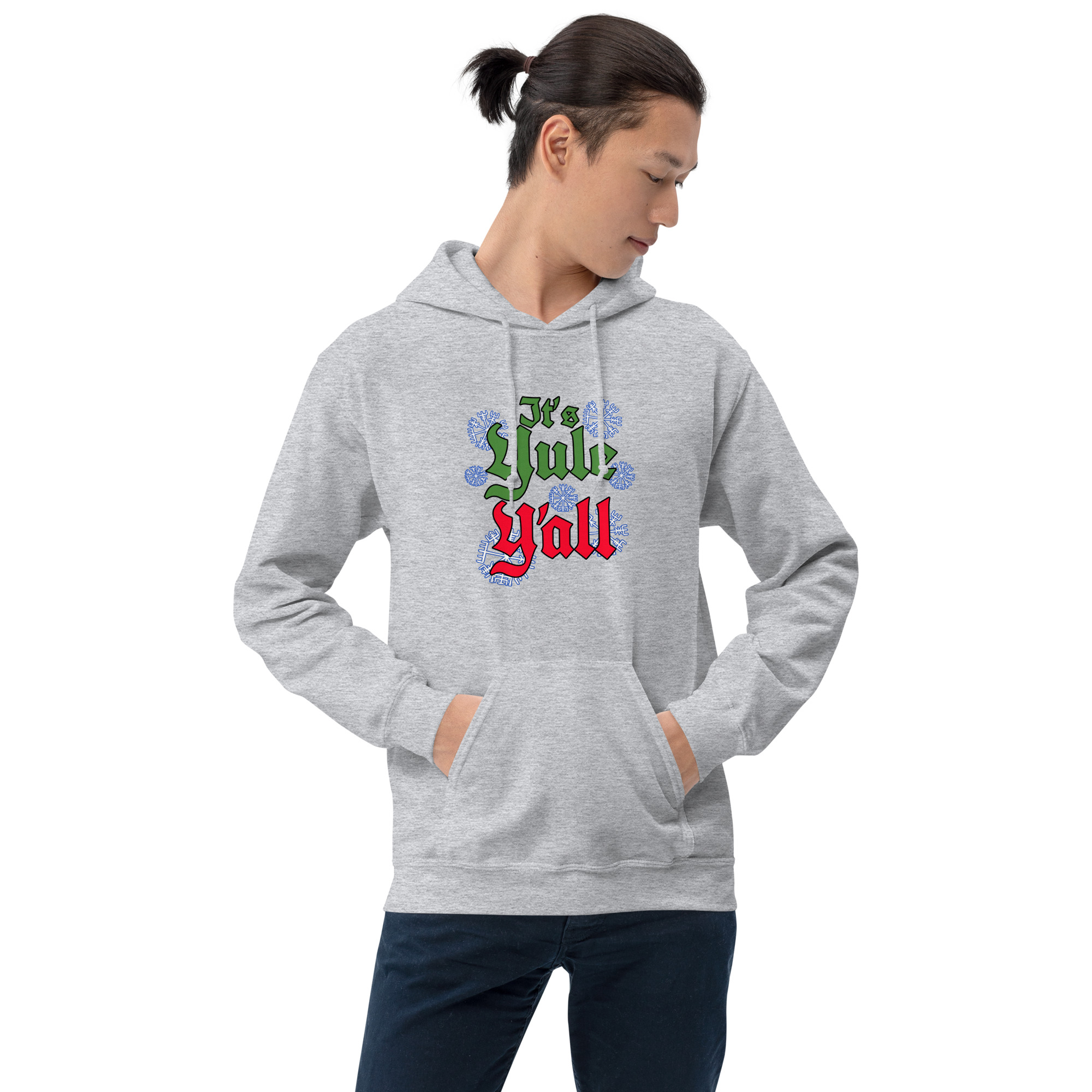 Yule, Y'all Unisex Hoodie - Image 9